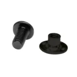 BONT Screw and Nut For Buckle, one of each Black