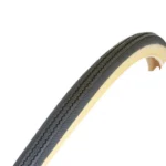 Cykeldæk Panaracer 27 x 1 1/4 Tour Guard Sort/Gul refleks kevlar