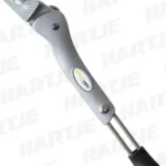 Støtteben Atran Stylo justerbar 24″-28″ alu sølv