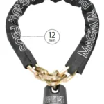 Cykelkædelås Magnum CH1 110cmx12mm med hængelås
